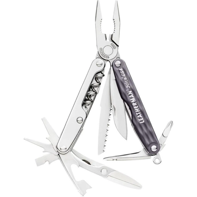 Мультитул Leatherman Juice CS4 - GRANITE GRAY (831939) - зображення 1