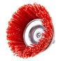 Щітка для електроінструменту Sigma дротяна чашеподібна 75мм хвостовик O6мм нейлонова 9015471 (9015471) - зменшене зображення 2