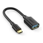 Перехідник OTG USB 3.0 AF to USB-C US154 black Ugreen (30701) - зменшене зображення 1