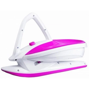 Санки Plastkon Skidrifter білі з рожевим (49099) зображення 1