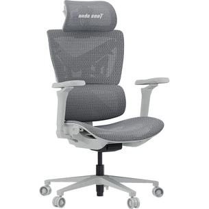 Крісло ігрове Anda Seat X-Air Pro Size XL Mesh Gray (AD-WY-01-GGF-G01) зображення 1