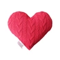 Подушка Прованс в'язана декоративна Серце 33х33 см (028324) - зменшене зображення 1