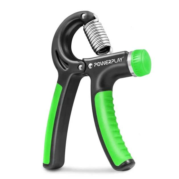 Еспандер PowerPlay кистьовий 10-40 кг Strength Grip Чорно-зелений (PP_4323_Bl/Green) - изображение 1