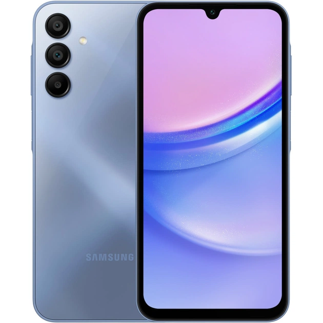 Мобільний телефон Samsung Galaxy A15 LTE 8/256Gb Blue (SM-A155FZBIEUC) - изображение 1