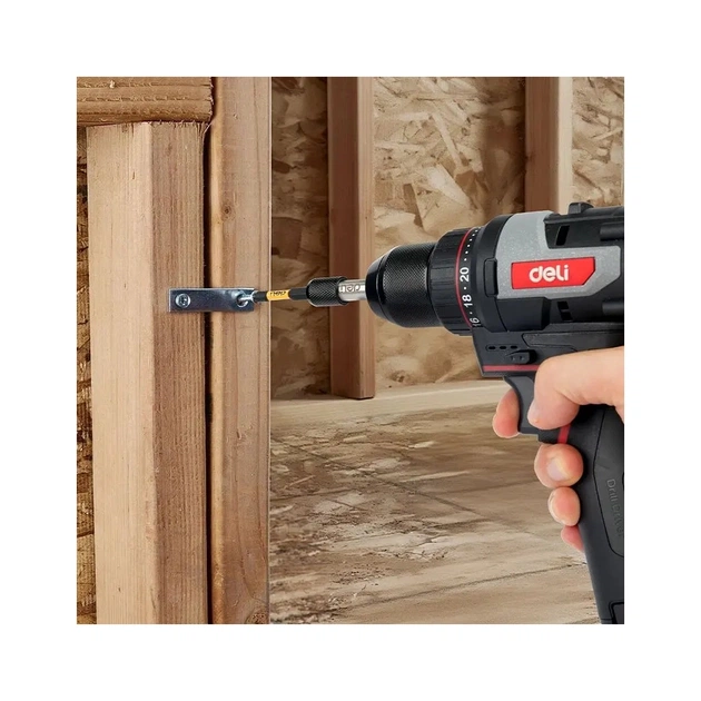 Тримач для біт Deli швидкоз'ємний для викрутки, 60 мм (EDL107401) - picture 8