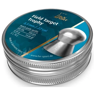 Пульки H&N FT Trophy 5,55 мм, 0.96 г, 500шт/уп (92105550005) зображення 1
