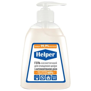 Антисептик для рук Helper Гель з антимікробною дією 300 мл (4823019008289) зображення 1
