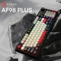 Клавіатура Ajazz AF98 Plus Wireless/Bluetooth/USB UA Black/White/Red (AF98-PLUS-BSR) - уменьшенное изображение 6