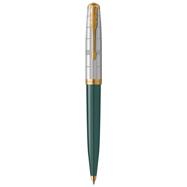 Ручка шариковая Parker 51 Premium Forest Green GT BP (56 332) - изображение 1