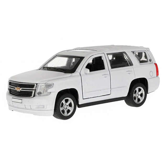 Машина Технопарк CHEVROLET TAHOE матовий білий (TAHOE-12FIL-WH) - изображение 1