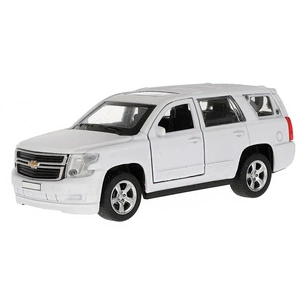 Машина Технопарк CHEVROLET TAHOE матовий білий (TAHOE-12FIL-WH) зображення 1