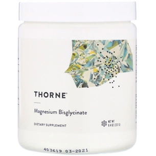 Мінерали Thorne Research Магній Бісгліцінат, 8,4 унції (237 гр) (THR-00644) зображення 1