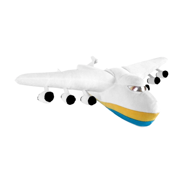 М'яка іграшка WP Merchandise Літак Україна (FWPPLANEUKR22GR00) - зображення 1