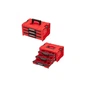 Ящик для інструментів QBRICK SYSTEM набір на платформі, 21", 525*345*885, SYSTEM PRO Drawer Workshop Set 3 Red (Z258353PG003) - preview 2