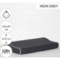 Подушка MirSon ортопедична 6112 Delicate satin Iron grey Kiddy Boy 50х29х5/ (2200003262667) - зменшене зображення 2