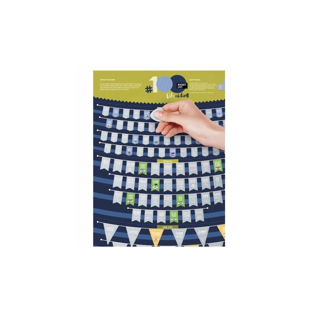 Скретч постер 1DEA.me 100 Справ Bucket List LIFE edition (13017) - изображение 5