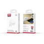 Зарядний пристрій XO QC 3.0 L102 35W/2 USB-C + cable Lightning NB113 White (XO-L102i-WH) - зменшене зображення 4