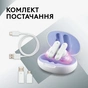 Навушники Logitech FITS True Wireless Gaming Earbuds White (985-001183) - зменшене зображення 9