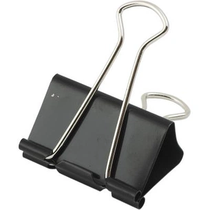 Біндер металевий Buromax 51мм, 12шт, black (BM.5301) зображення 1