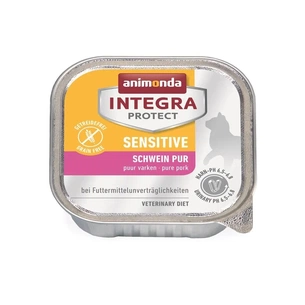 Вологий корм для кішок Animonda Integra Protect Sensitive Pure Pork з харчовою непереносимістю моно свинина (4017721866965) зображення 1