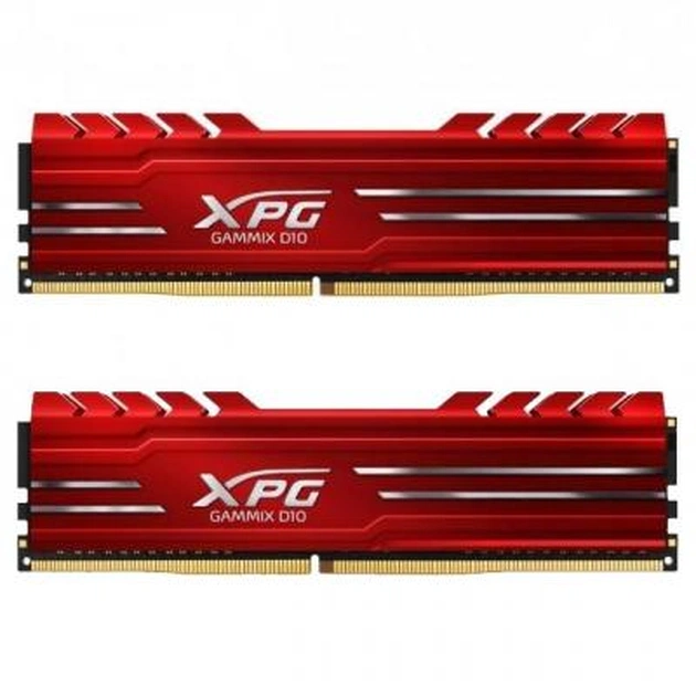 Модуль пам'яті для комп'ютера DDR4 32GB (2x16GB) 2666 MHz XPG GD10-HS Red ADATA (AX4U2666316G16-DRG) - зображення 1