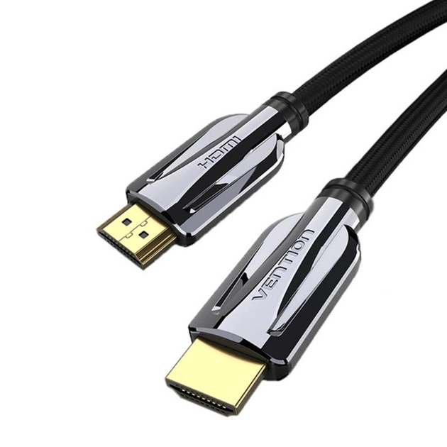 Кабель Vention HDMI - HDMI V 2.1 (M/M), 1.5 м, Black (AALBG) - изображение 1
