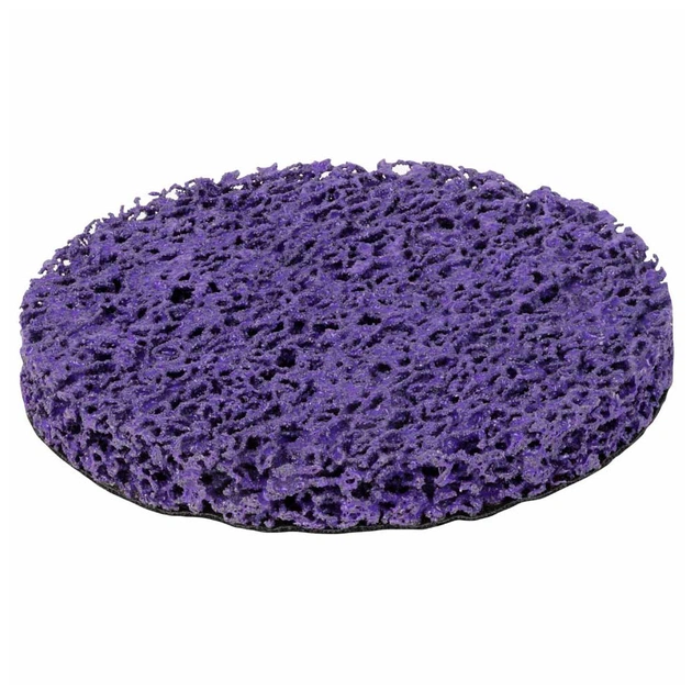 Круг зачистний Sigma з нетканого абразиву (корал) 125мм на липучці фіолетовий твердий (9176161) - picture 3