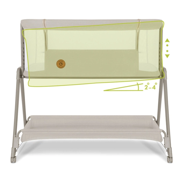 Ліжечко Lionelo приставне Luna Beige Sand (LO-LUNA BEIGE SAND) - изображение 6