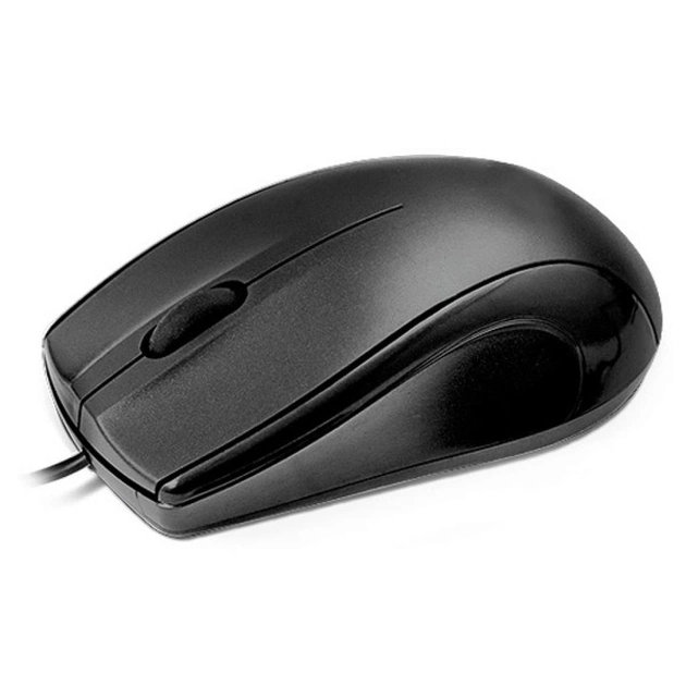 Мишка REAL-EL RM-250 USB+PS/2, black - зображення 1