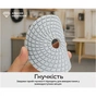 Круг зачистной Alloid Pro, алмазный, шлифовальный, на липучке, 100мм, зерно 200 (DD-63286) - уменьшенное изображение 7