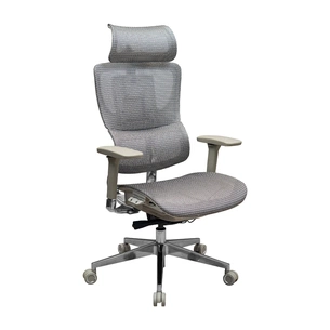 Офісне крісло Richman Ерготекс Алюм Synchro Сітка Сіре (R00000052540) зображення 1