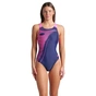 Купальник Arena Bright Glare Swimsuit V Back 008930-790 фіолетовий 42 (3468337533757) - уменьшенное изображение 1