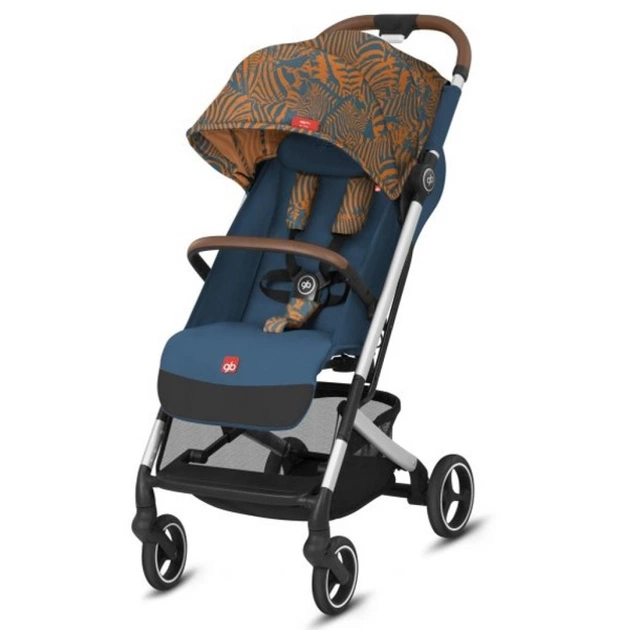 Коляска GB Qbit+ All-City Fashion B / Atlantic Orange multicolor (620000027) - изображение 1