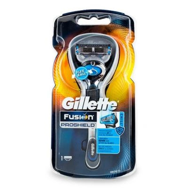 Бритва Gillette Fusion ProShield Chill з технологією FlexBall (7702018412846) - изображение 1