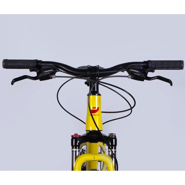 Велосипед Formula 26" MOTION DD FR рама-13" AL 2026 жовтий з чорним (OPS-FR-26-811) - изображение 6