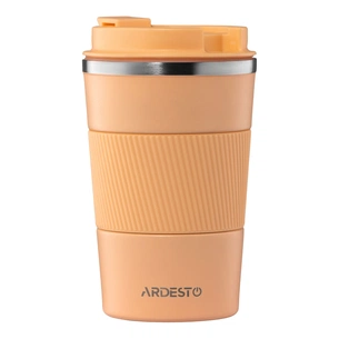 Термокружка Ardesto Urban Peach Fuzz 380мл, нержавіюча сталь (AR2638PF) изображение 1
