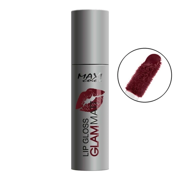 Помада для губ Maxi Color Lip Gloss Glam Matt 08 - Шоколадний трюфель (4823097100998) - изображение 1