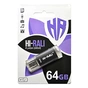 USB флеш накопитель Hi-Rali 64GB Rocket Series Black USB 2.0 (HI-64GBVCBK) - уменьшенное изображение 1