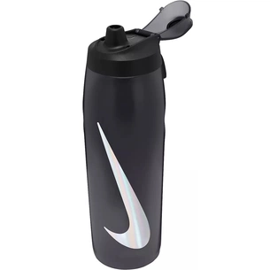 Пляшка для води Nike Refuel Bottle Locking Lid 32 OZ антрацит, чорний, сріблястий 946 мл N.100.7670.054.32 (887791747525) зображення 1