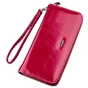 Гаманець Kivi З екошкіри Малиновий (19039) - зменшене зображення 1