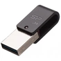 USB флеш накопичувач Silicon Power 64GB Mobile X31 USB 3.0 OTG (SP064GBUF3X31V1K) - зменшене зображення 3