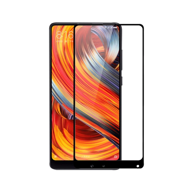 Скло захисне PowerPlant Full screen Xiaomi Mi Mix 2S, Black (GL605620) - зображення 1