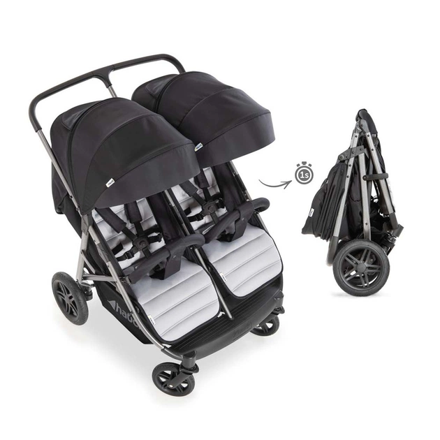 Коляска Hauck Rapid 3R Duo silver/charcoal (з адаптерами) (51201-2) - изображение 1