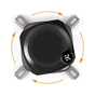 Система рідинного охолодження Ekwb EK-Nucleus AIO CR360 Lux D-RGB - Black (3831109851685) - зменшене зображення 8