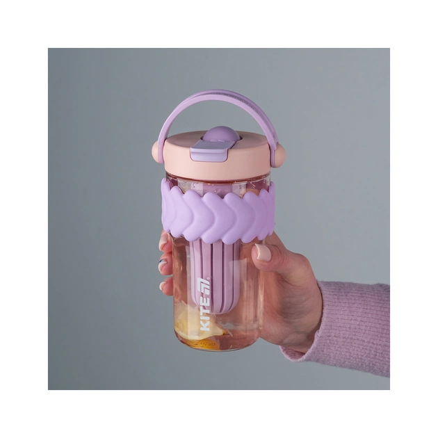 Пляшка для води Kite 700 мл лілово-рожевий (K25-1230-2) - picture 7