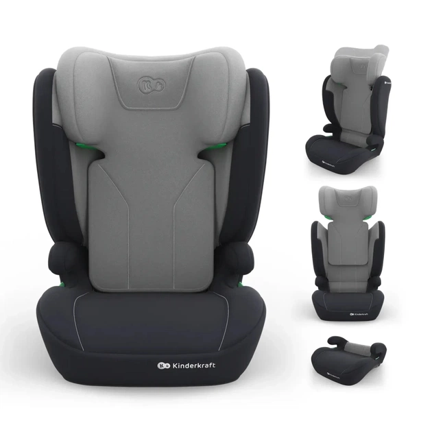 Автокресло Kinderkraft i-Spark 2 Plus i-Size Grey (KCISPA02GRYPL00) (5902533931484) - изображение 1