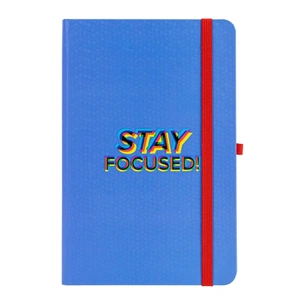 Книга записна Optima Stay Focused А5 128 аркушів лінія фіолетовий (O20812-38) зображення 1