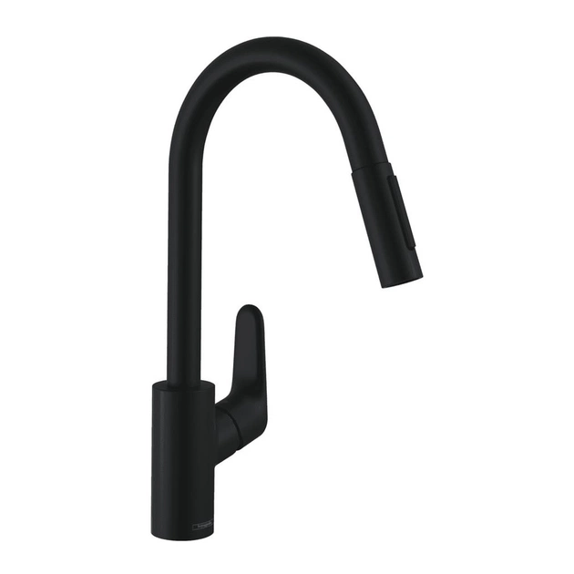 Змішувач Hansgrohe Focus M41 KM240, чорний матовий (31815670) - изображение 1