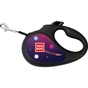 Повідець для собак WAUDOG R-leash "Ракетобудування" XS до 12 кг 3 м чорний (8123-0124-01) - зменшене зображення 2