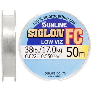 Флюорокарбон Sunline Siglon FC 50m 0.550мм 17кг повідковий (1658.01.48) зображення 1